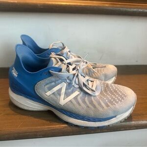 New Balance Blue and White Athletic Shoes